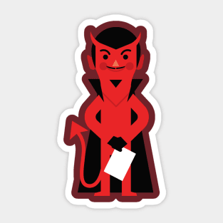 Contract with the Devil Sticker